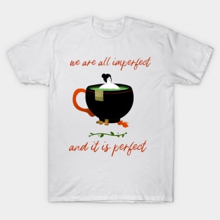 we are all imperfect and it is perfect T-Shirt